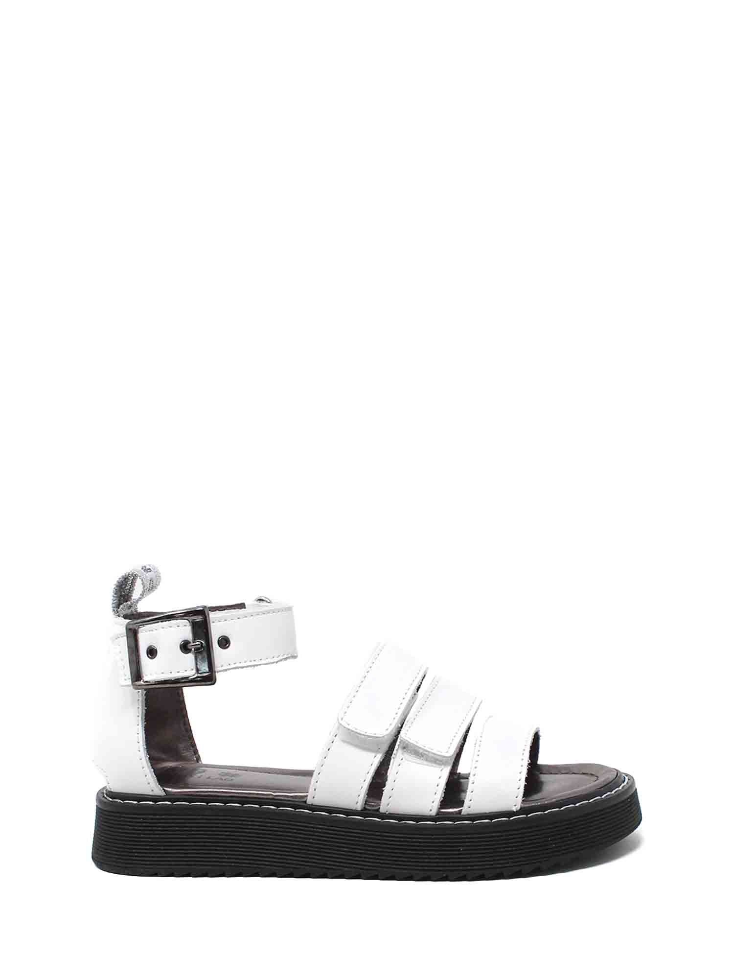 Sandali con strappi Bianco Primigi