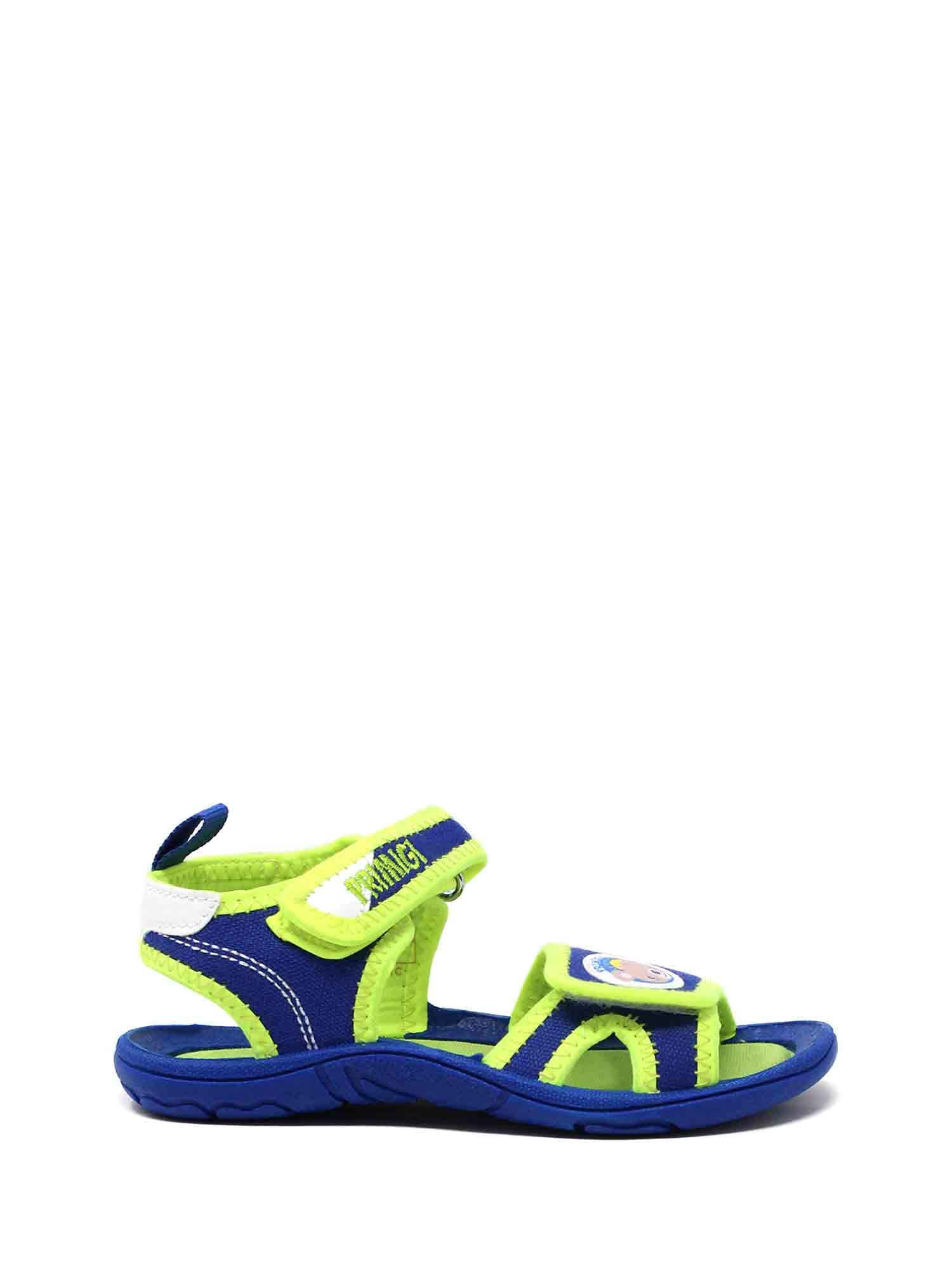 Sandali con strappi Blu Primigi