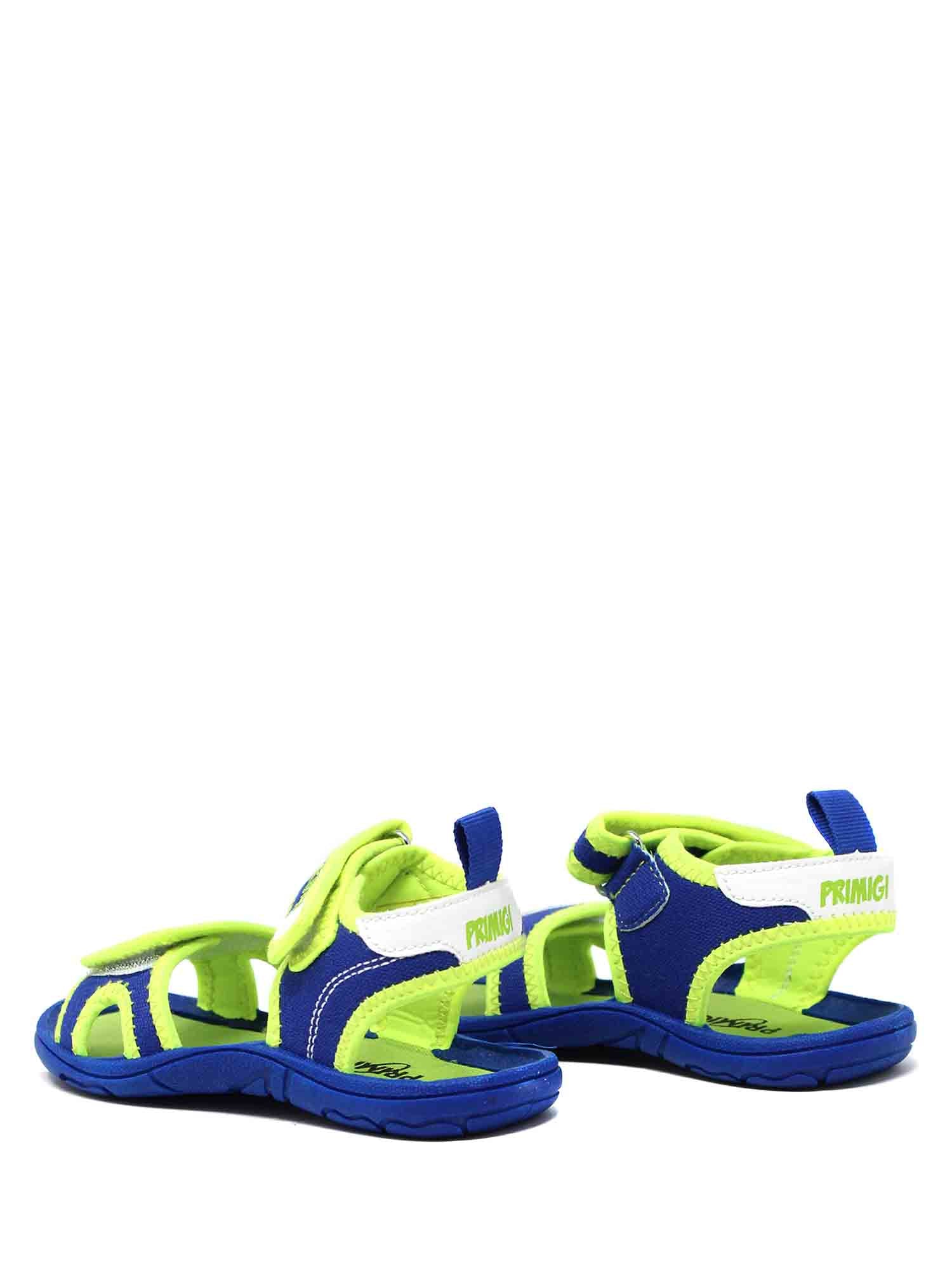 Sandali con strappi Blu Primigi