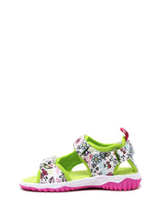 Sandali con strappi Verde Primigi