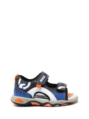 Sandali con strappi Nero Primigi