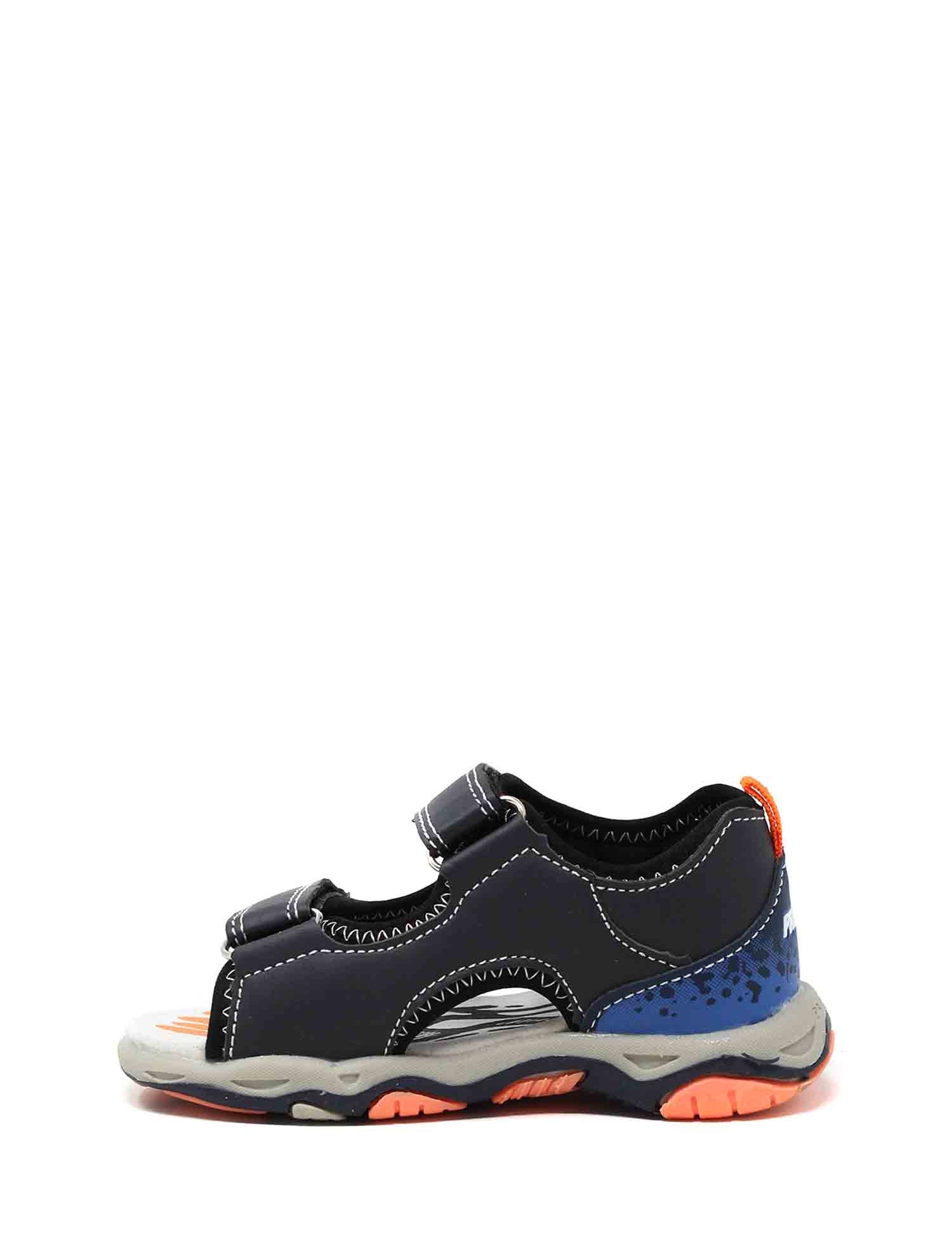 Sandali con strappi Nero Primigi