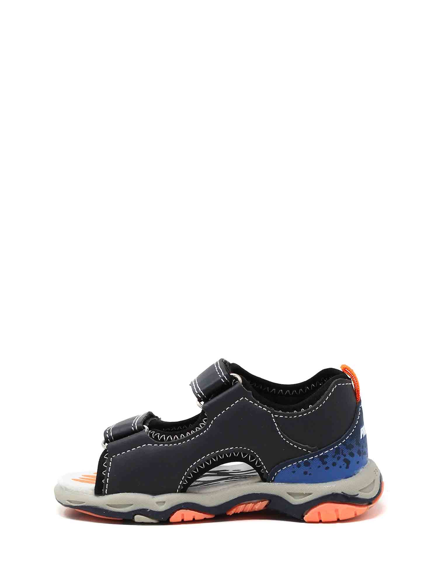 Sandali con strappi Nero Primigi