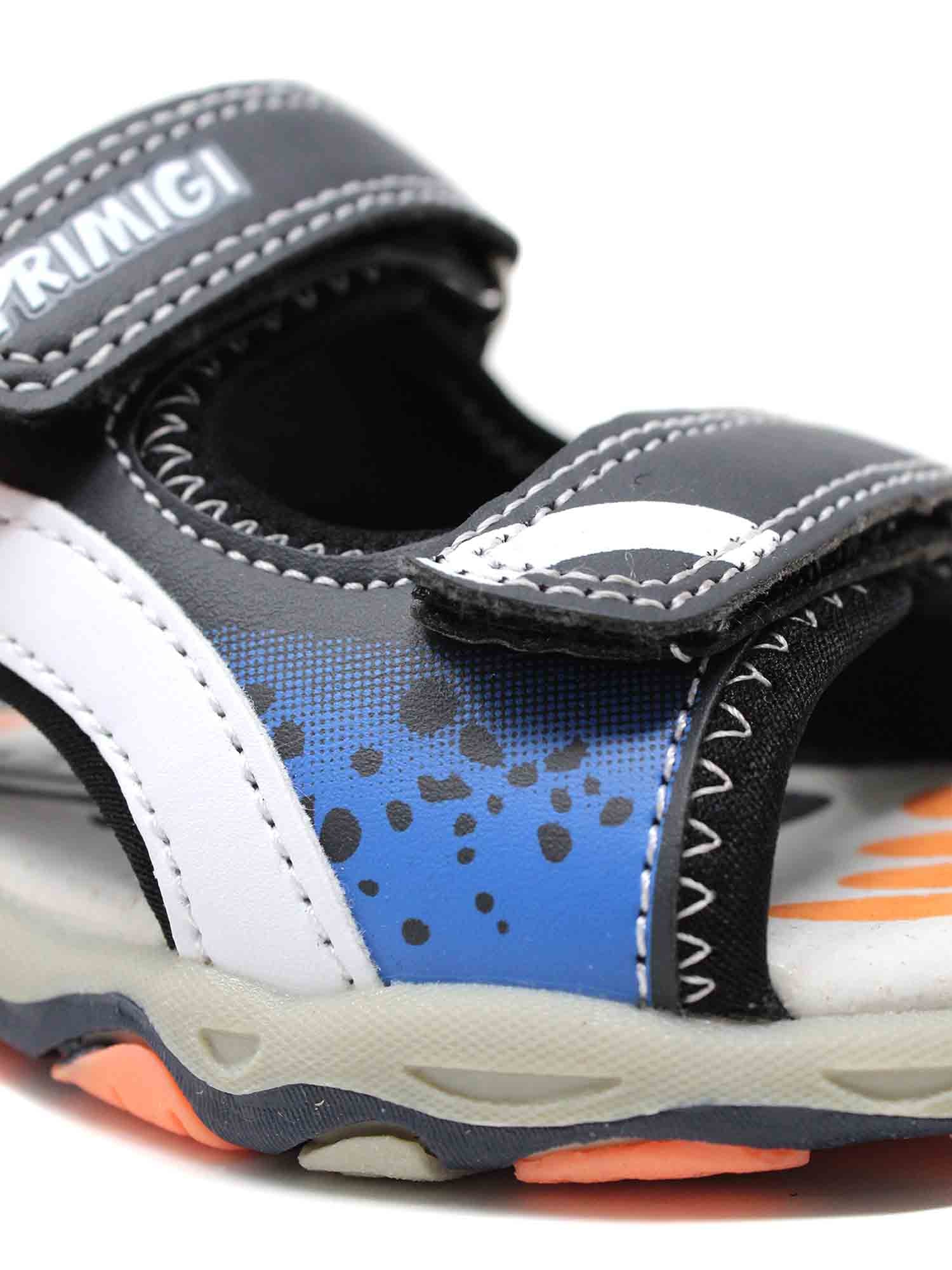 Sandali con strappi Nero Primigi