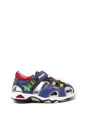 Sandali con strappi Blu Primigi