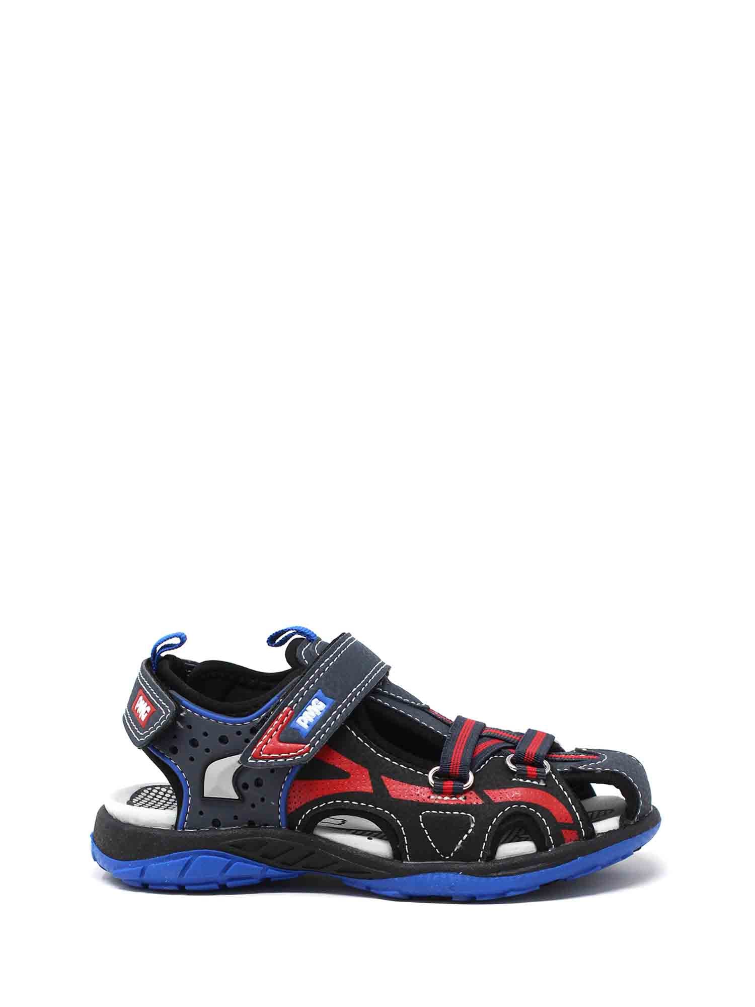 Sandali con strappi Nero Primigi