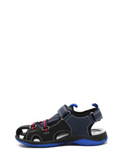 Sandali con strappi Nero Primigi