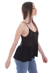 Top e canotte Nero Alessia Santi