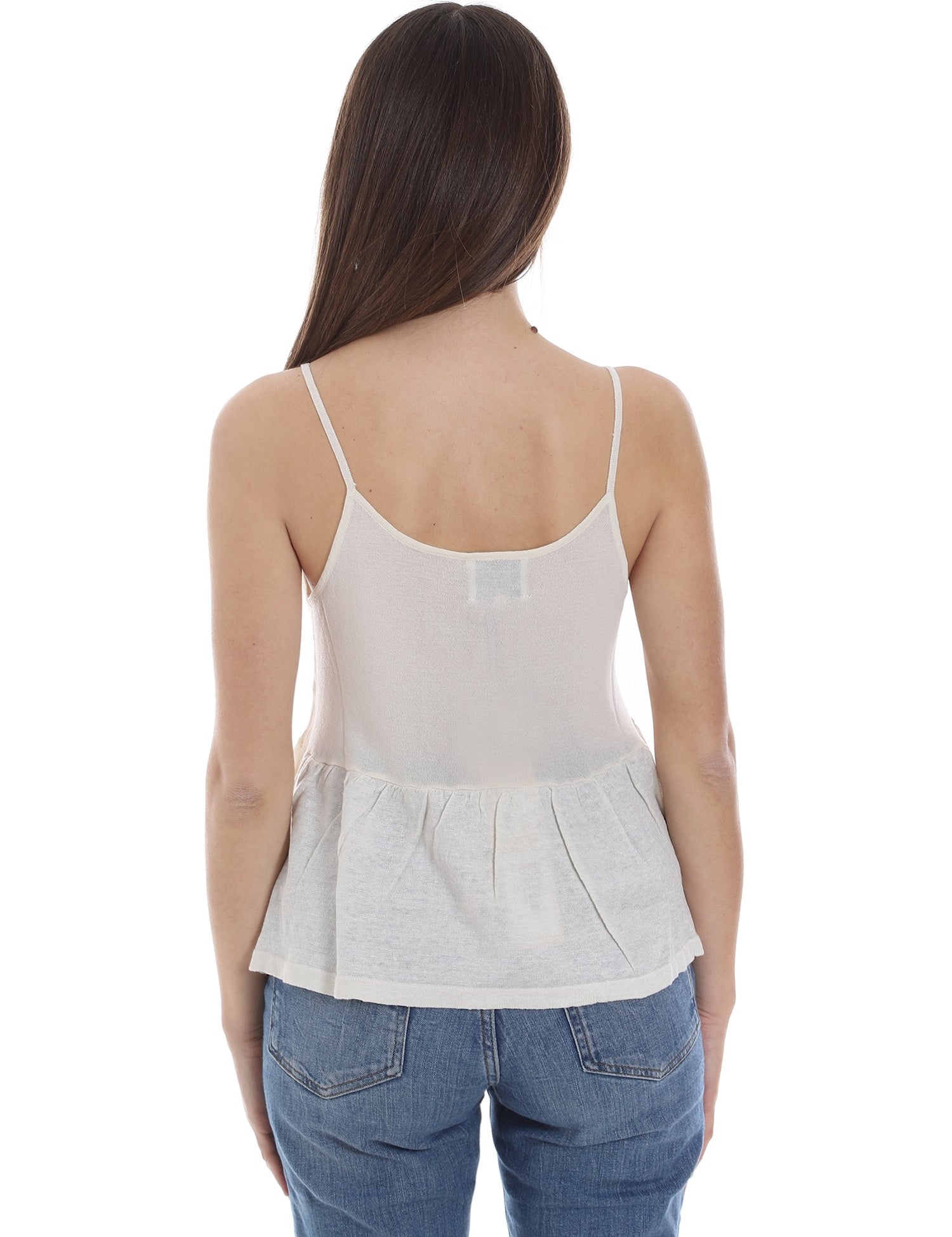 Top e canotte Bianco Alessia Santi