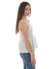 Top e canotte Bianco Alessia Santi