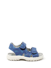 Sandali con strappi Blu Naturino