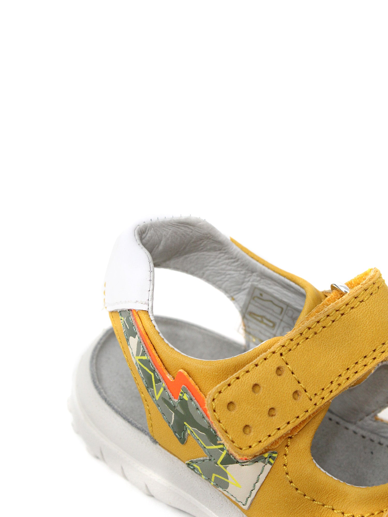 Sandali con strappi Giallo Naturino