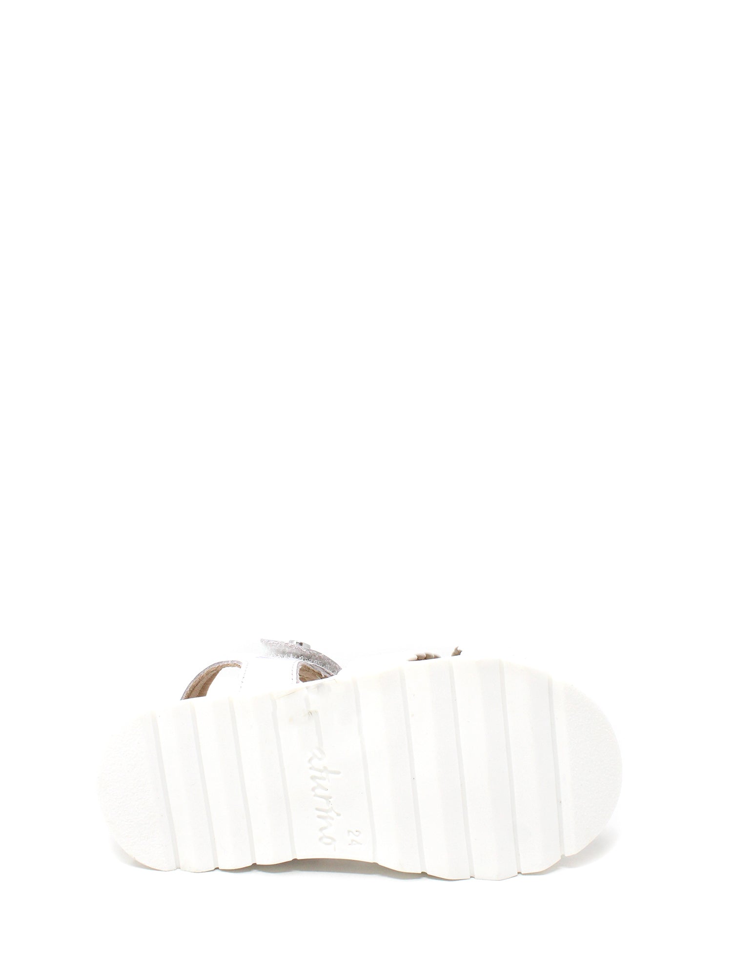 Sandali con strappi Bianco Naturino