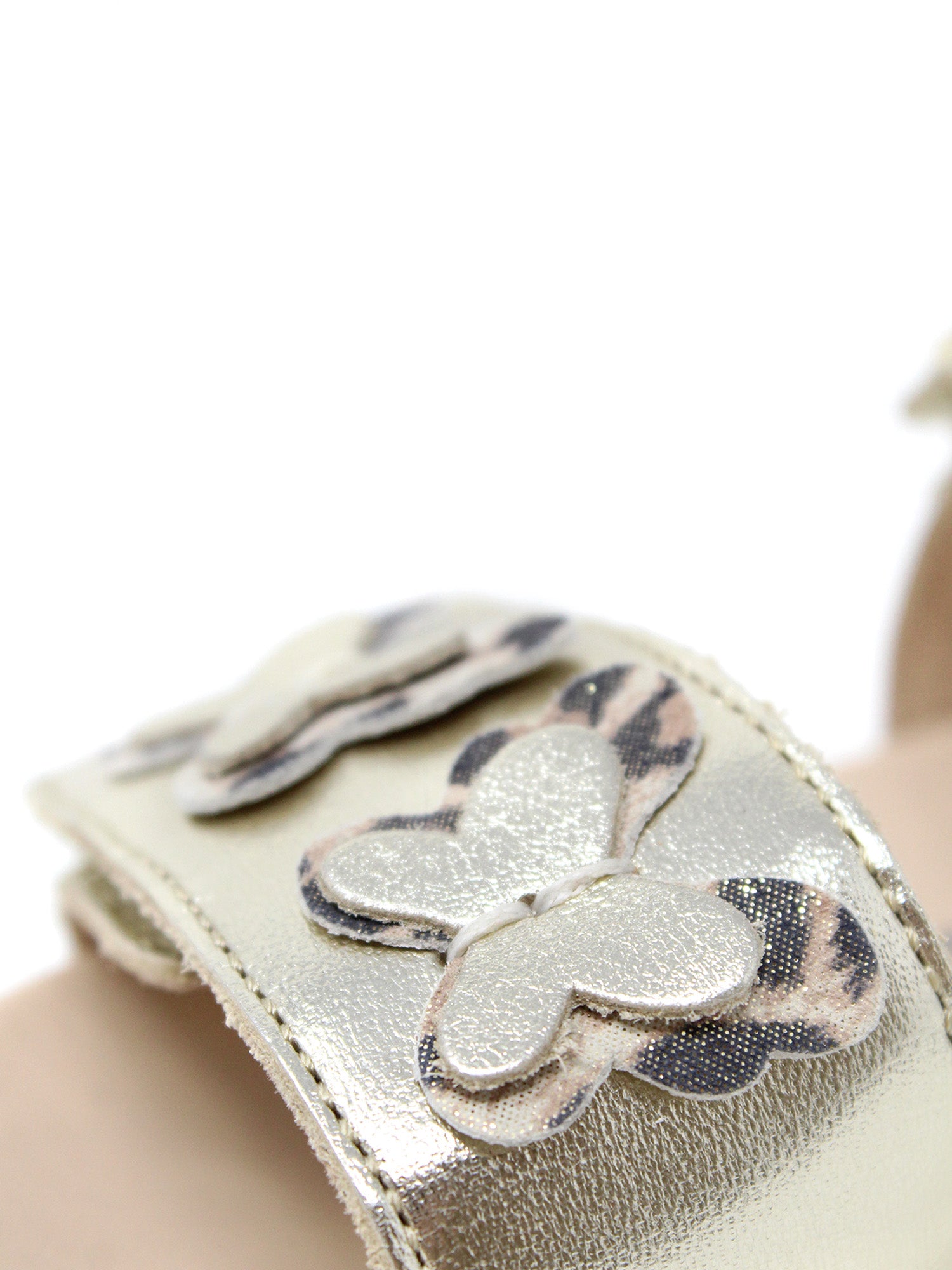 Sandali con strappi Dorato Naturino