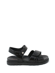 Sandali con strappi Nero Naturino