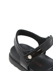 Sandali con strappi Nero Naturino