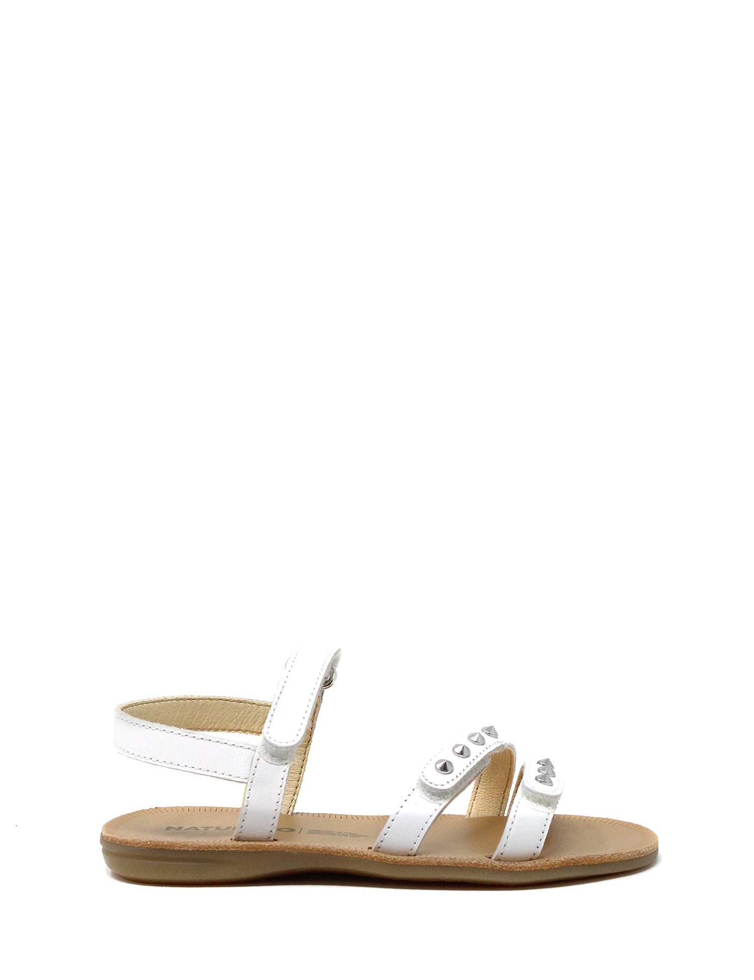 Sandali con strappi Bianco Naturino