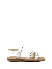 Sandali con strappi Bianco Naturino