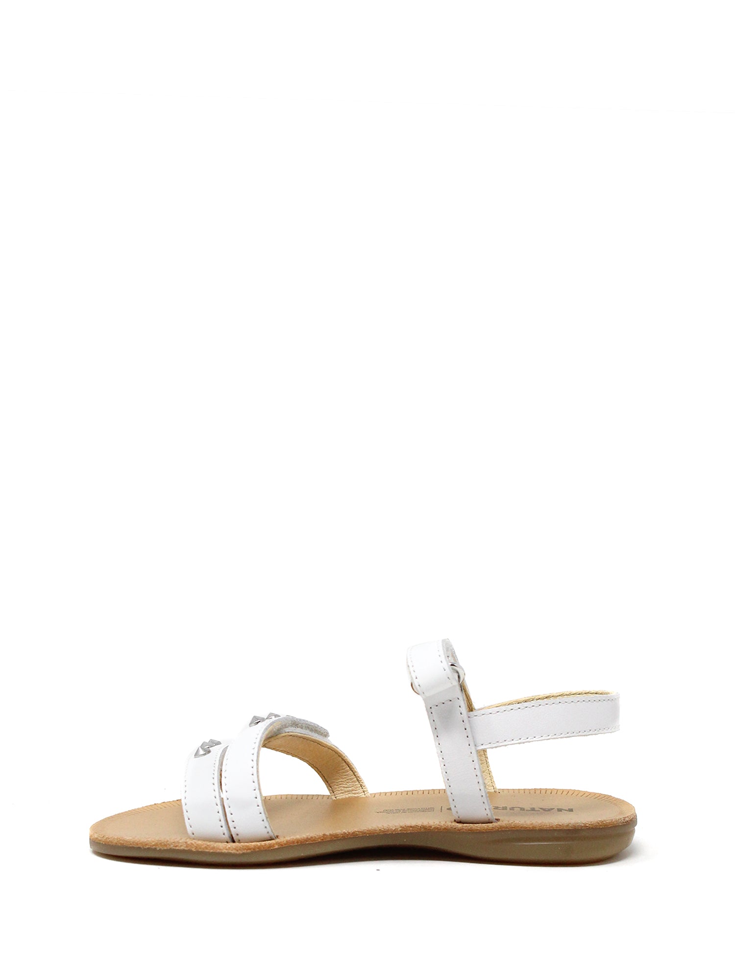 Sandali con strappi Bianco Naturino