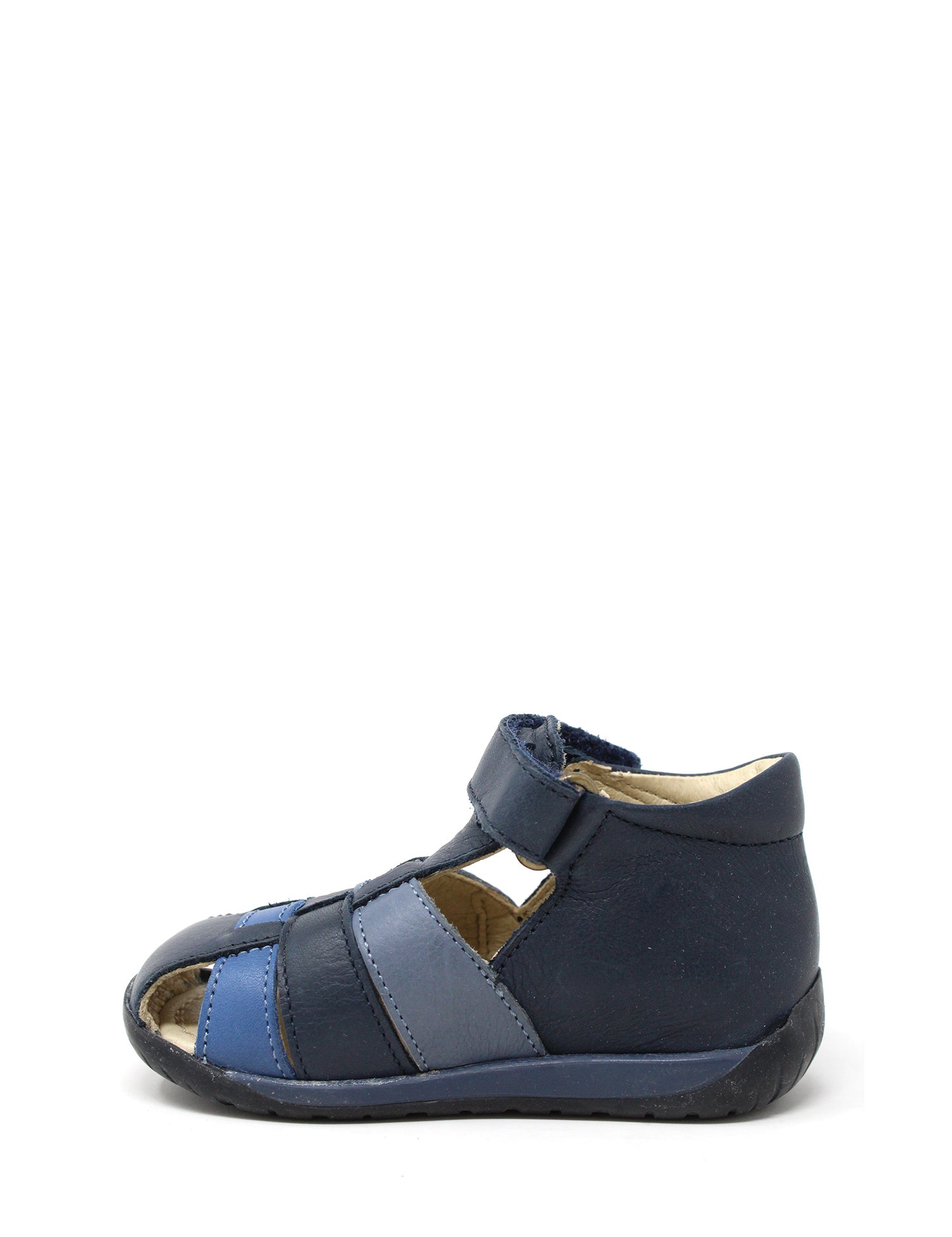 Sandali con strappi Blu Scuro Falcotto