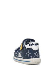 Sandali con strappi Blu Falcotto