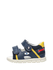 Sandali con strappi Blu Falcotto