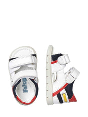 Sandali con strappi Bianco Falcotto
