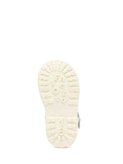 Sandali con strappi Argentato Falcotto