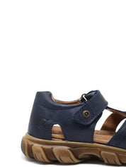 Sandali con strappi Blu Naturino