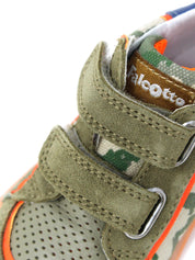 Scarpe con strappi Verde Falcotto