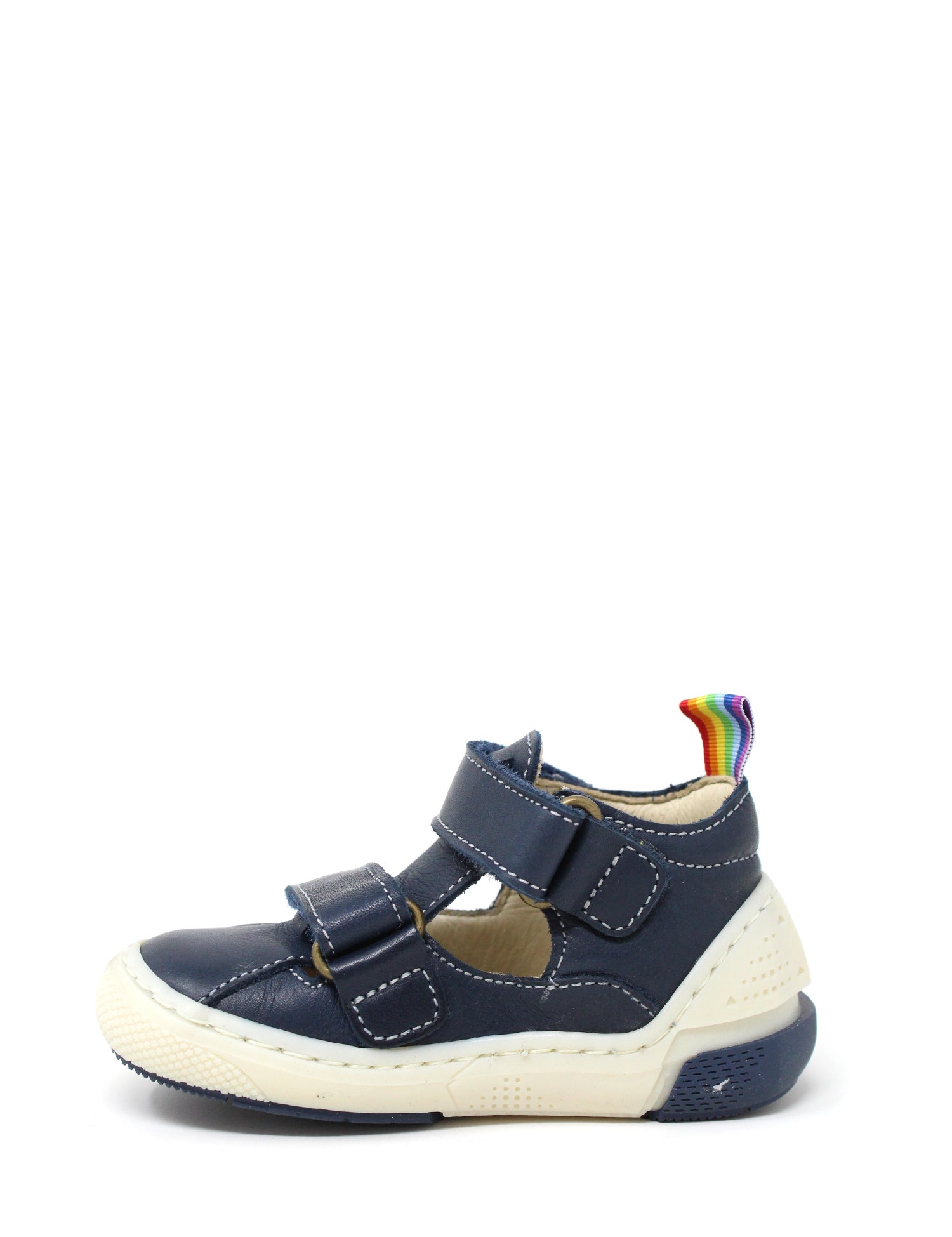 Sandali con strappi Blu Scuro Falcotto