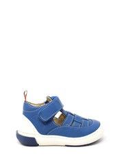 Sandali con strappi Blu Falcotto