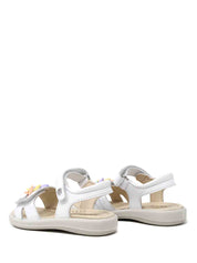 Sandali con strappi Bianco Naturino