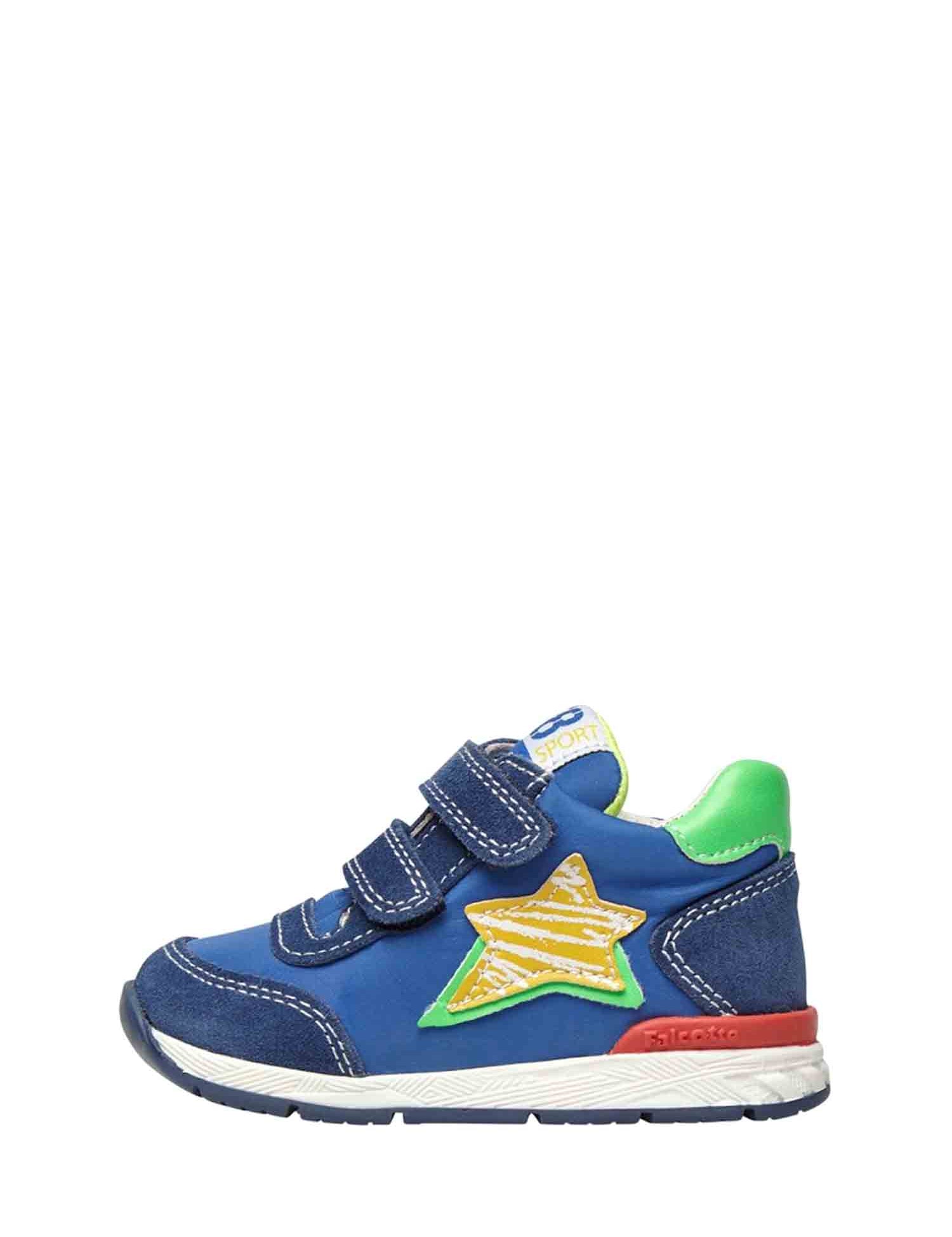 Scarpe con strappi Blu Chiaro Falcotto