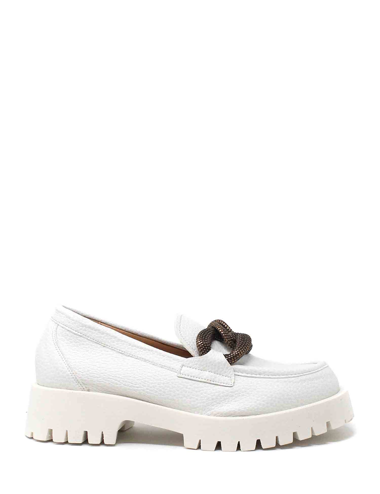 Mocassini Bianco Grace Shoes