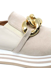 Slip-on Beige Grace Shoes