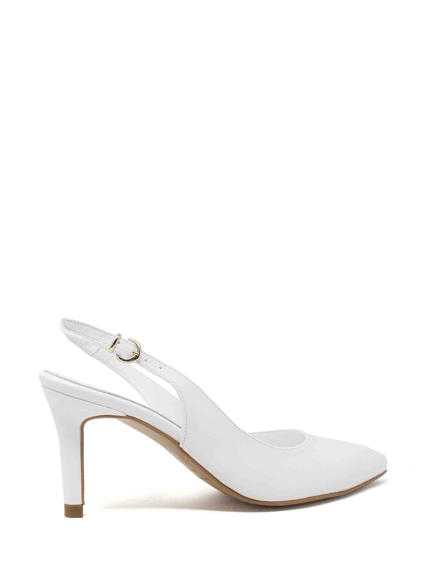 Sandali tacco Bianco Grace Shoes