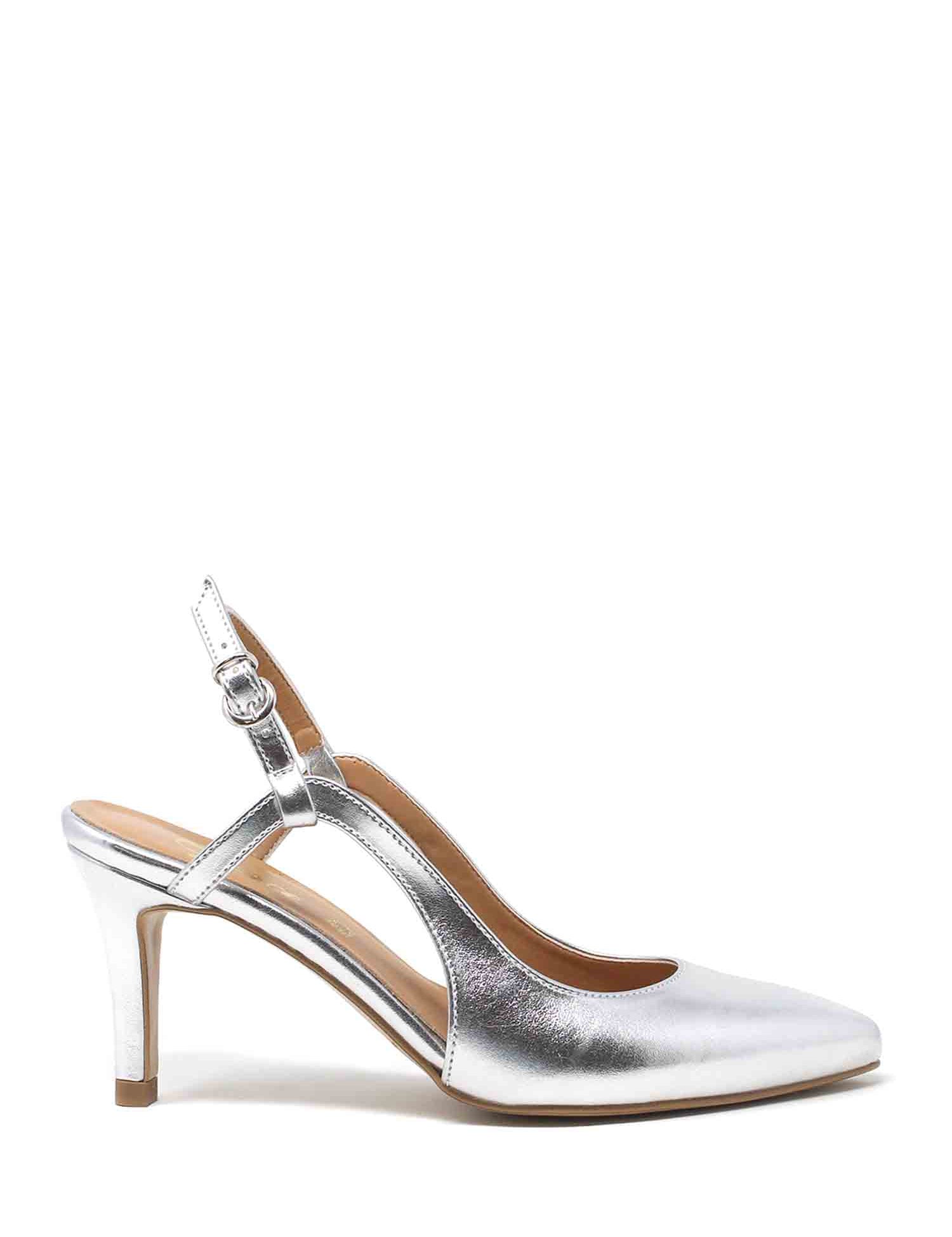 Sandali tacco Argentato Grace Shoes