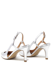 Sandali tacco Argentato Grace Shoes