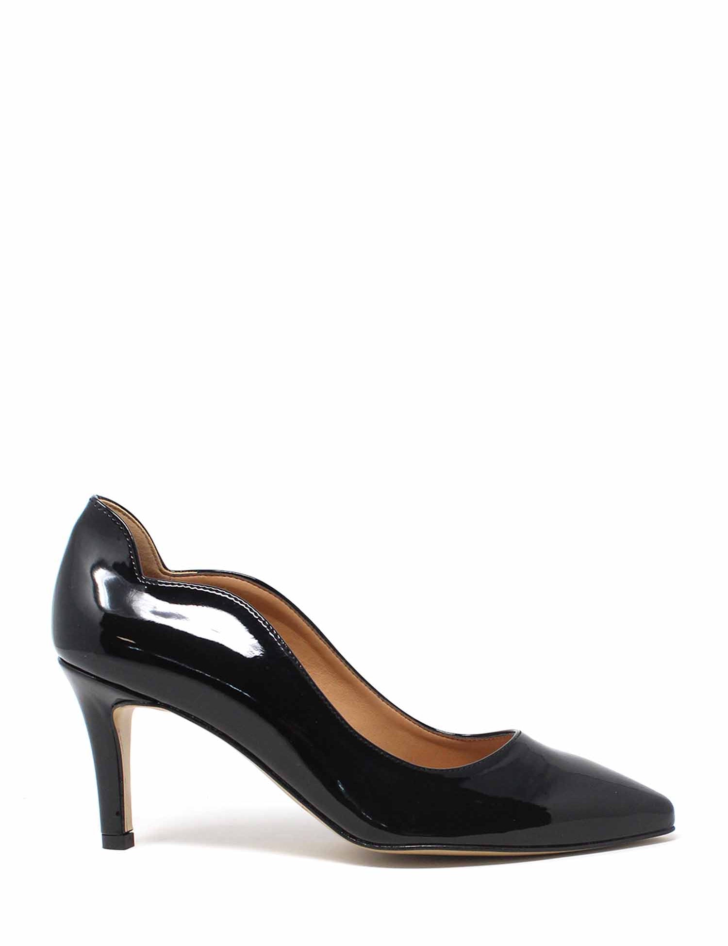 Decolleté Nero Vernice Grace Shoes