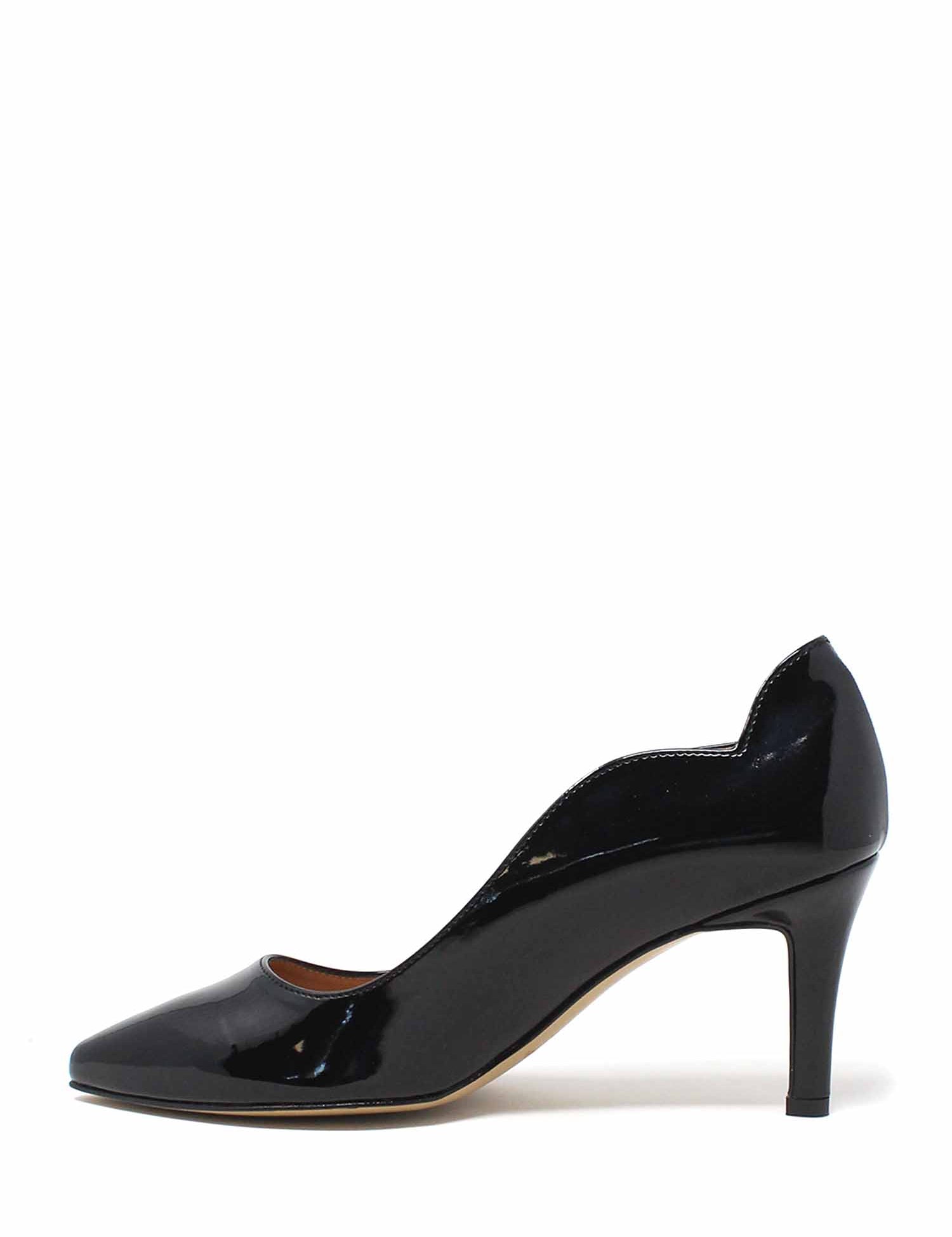 Decolleté Nero Vernice Grace Shoes