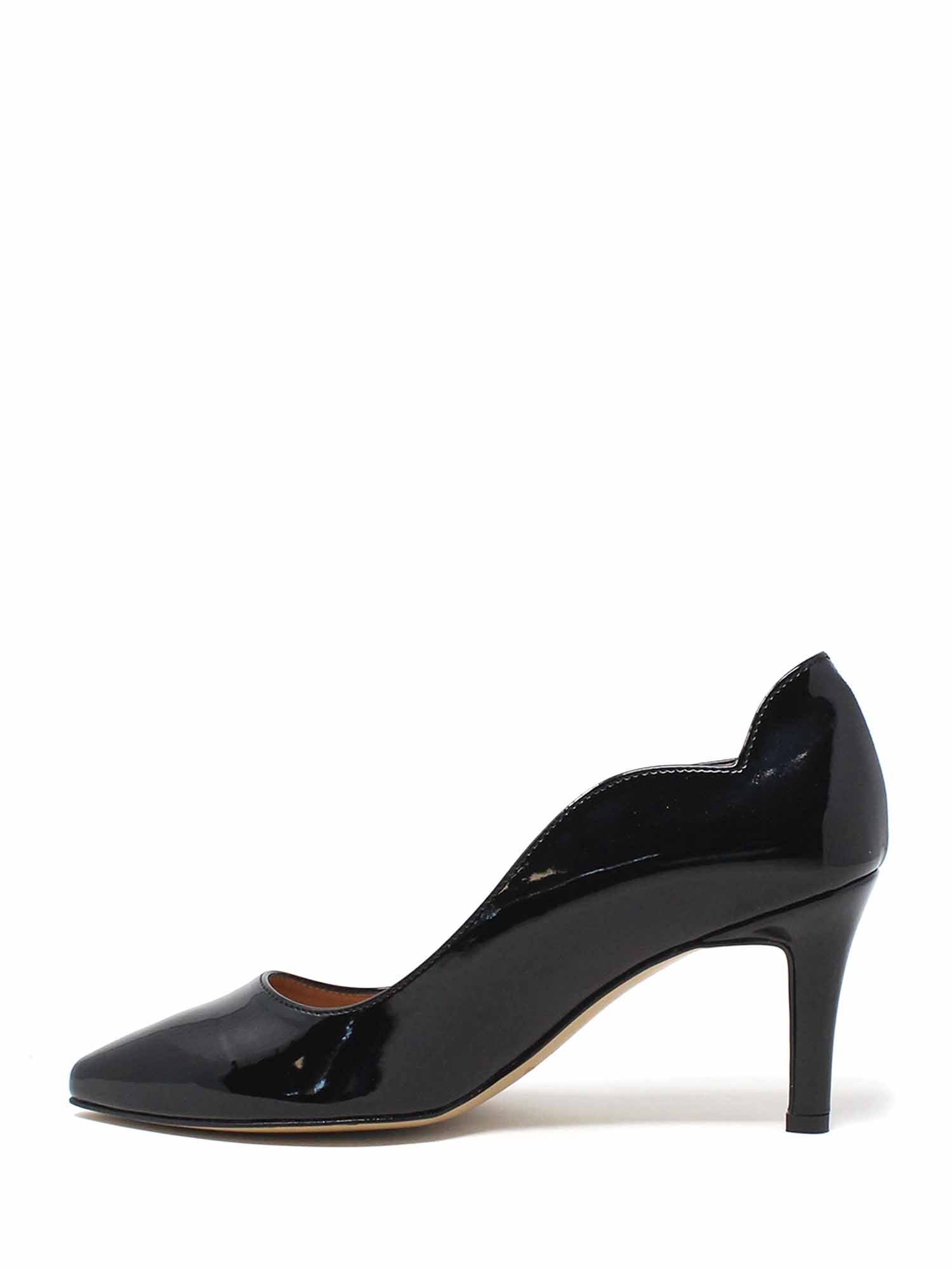 Decolleté Nero Vernice Grace Shoes