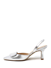 Sandali tacco Argentato Grace Shoes