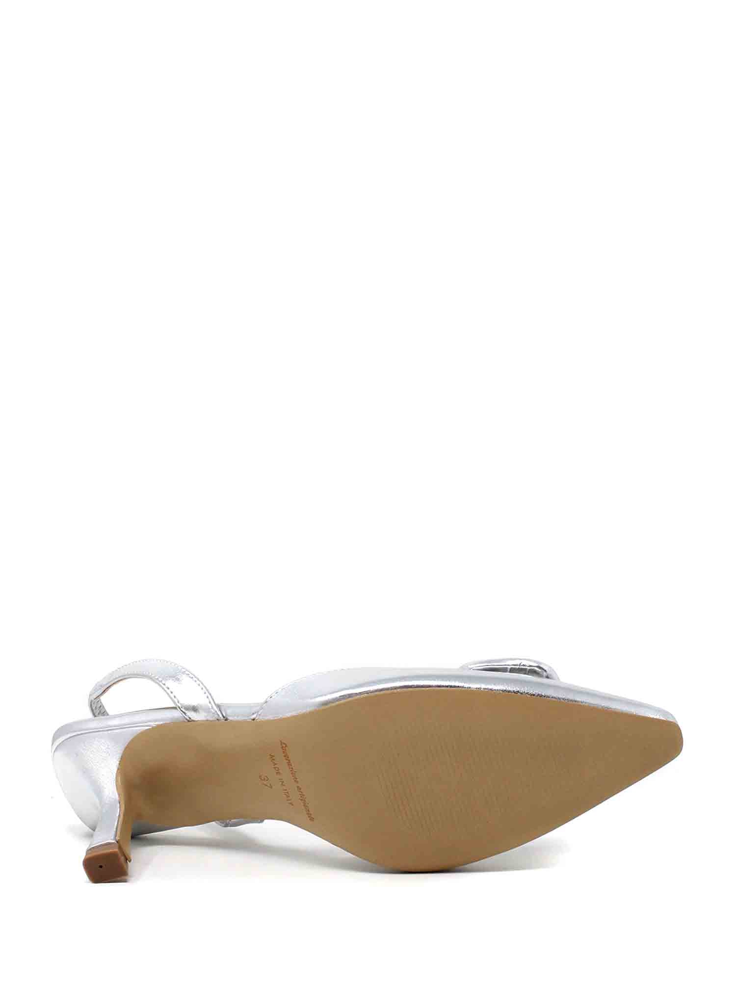 Sandali tacco Argentato Grace Shoes