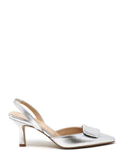 Sandali tacco Argentato Grace Shoes