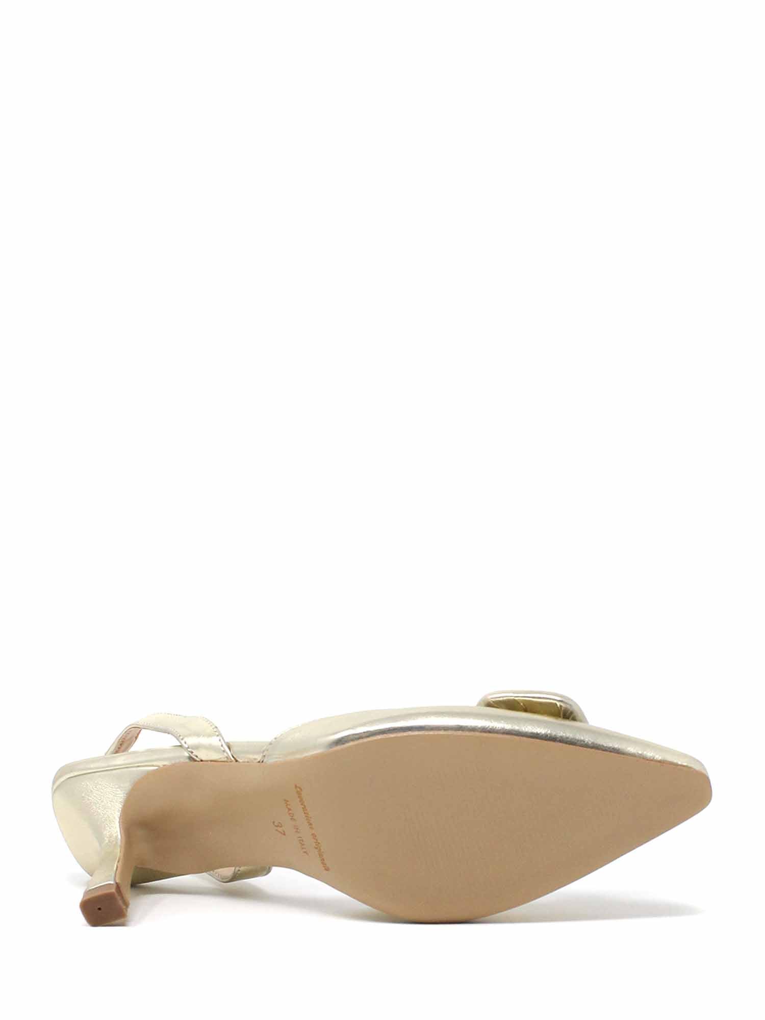 Sandali tacco Dorato Grace Shoes