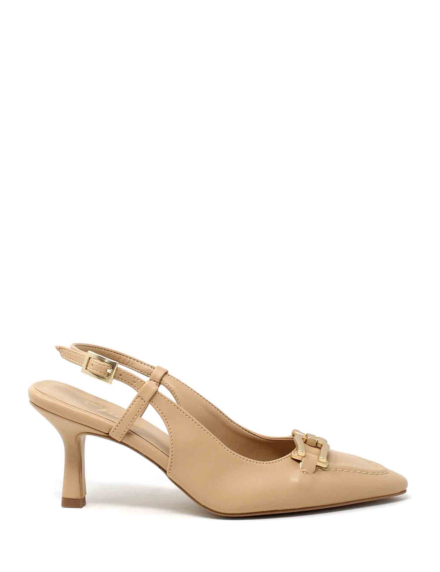 Sandali tacco Beige Grace Shoes