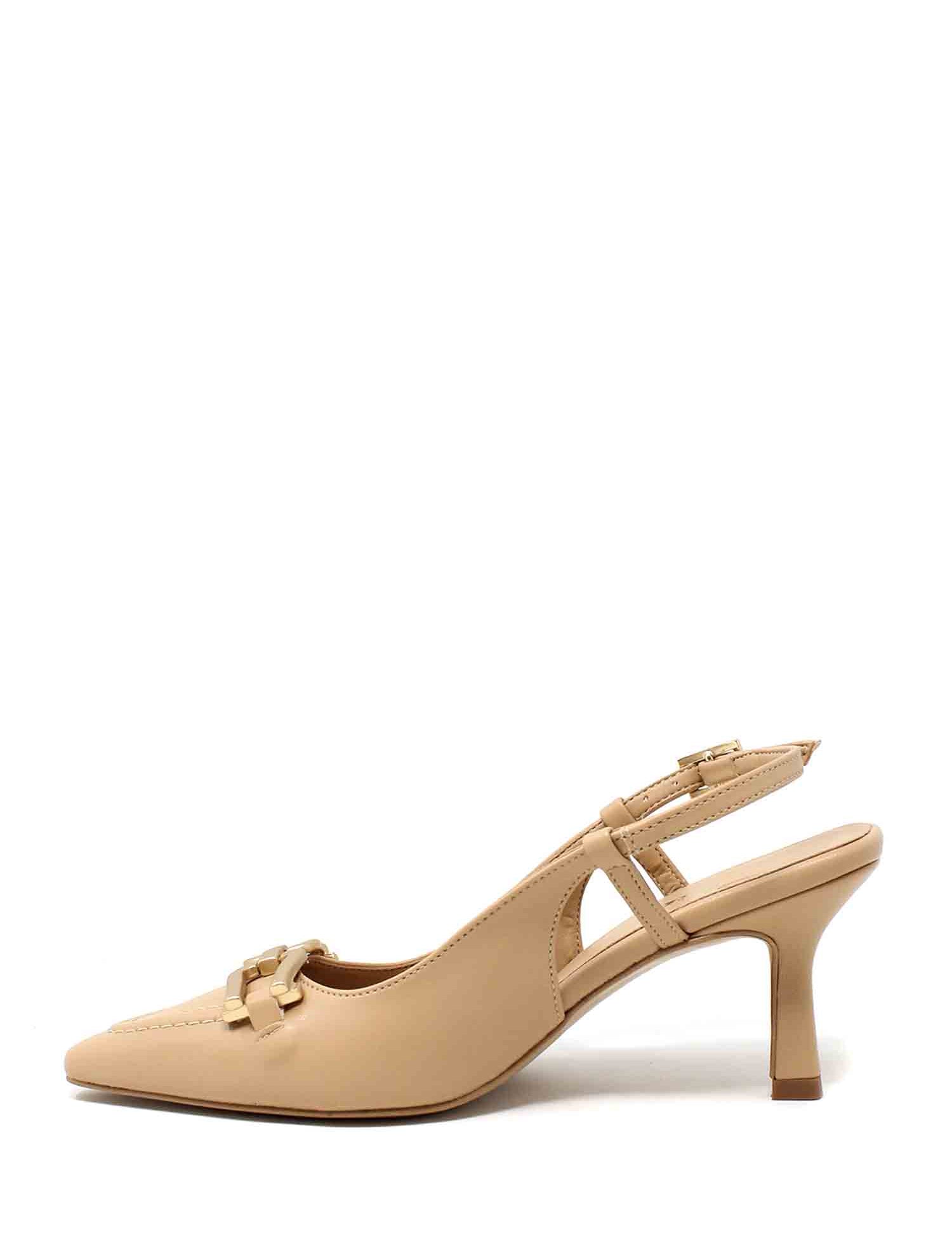Sandali tacco Beige Grace Shoes