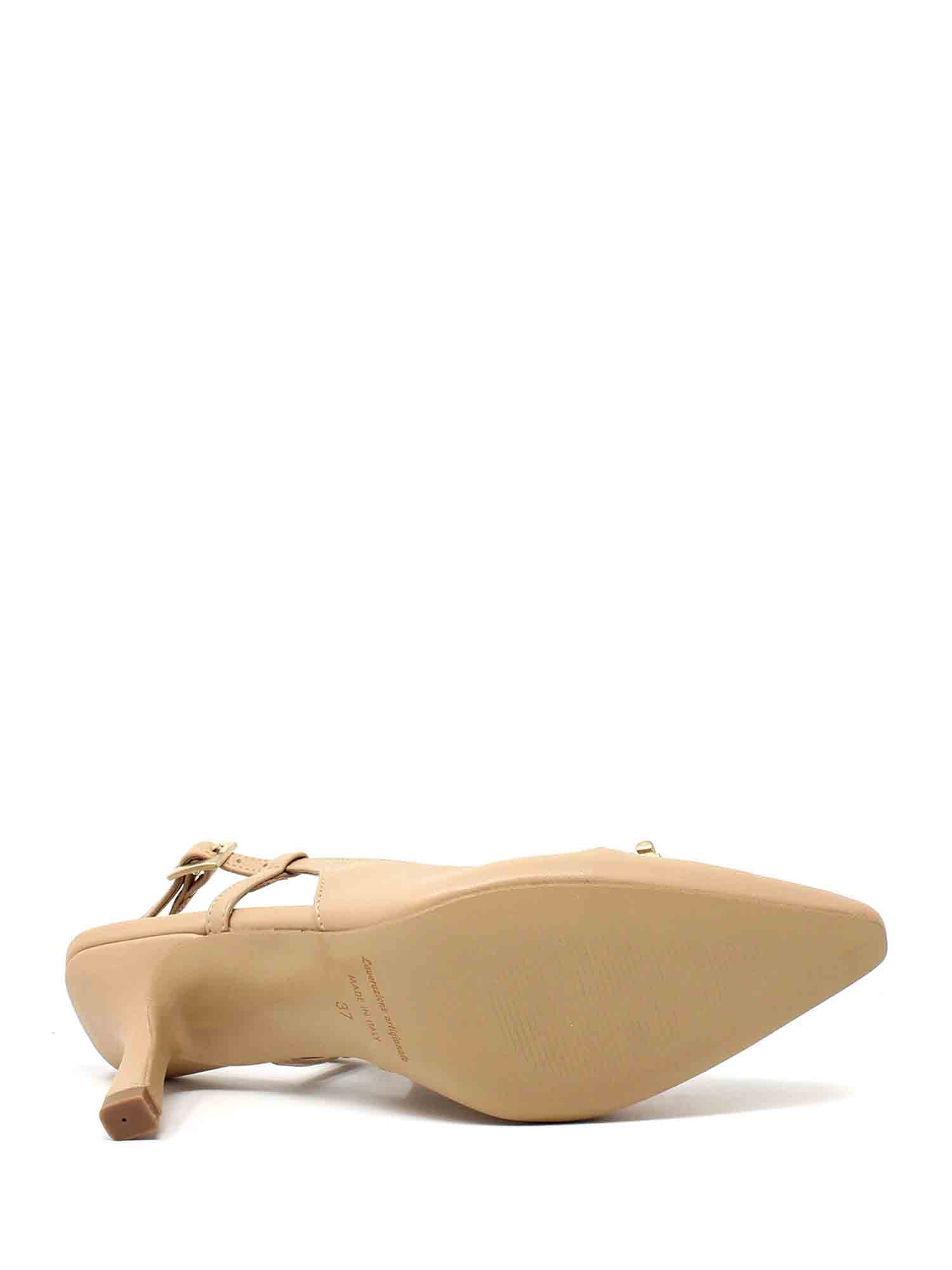 Sandali tacco Beige Grace Shoes