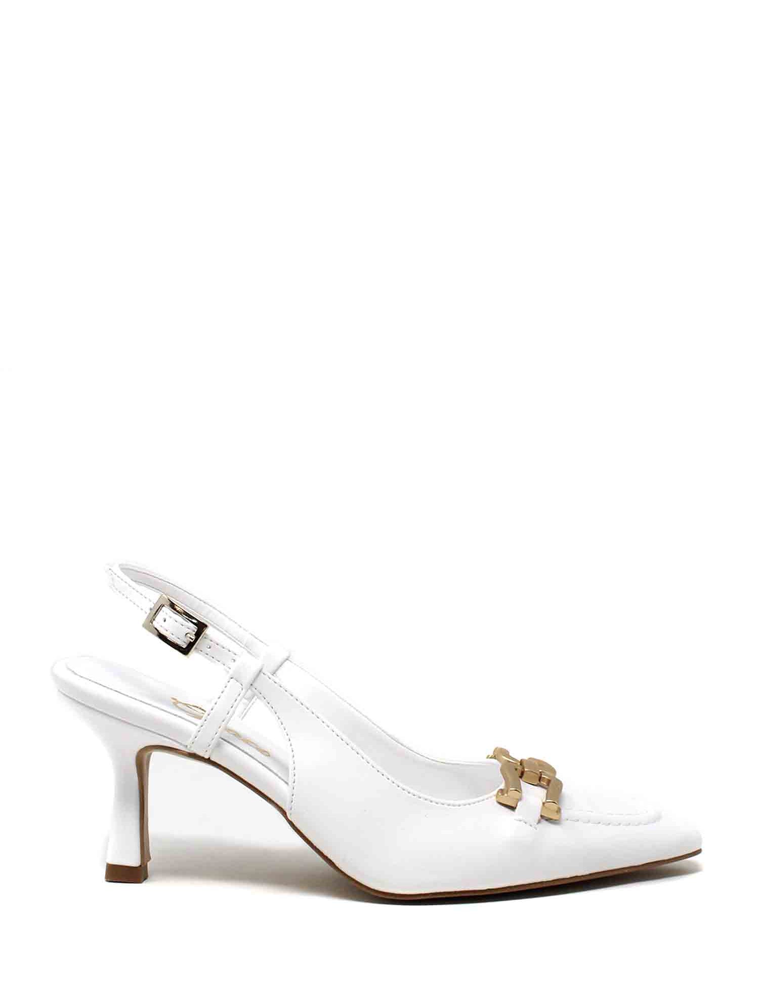 Sandali tacco Bianco Grace Shoes